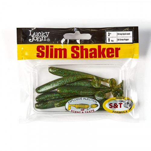Виброхвосты съедоб. искусст. LJ Pro Series SLIM SHAKER 3 (07.60)/S67 9у