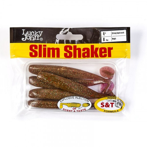 Виброхвосты съедоб. искусст. LJ Pro Series SLIM SHAKER 4 (10.00)/S14 6у