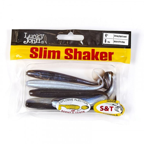 Виброхвосты съедоб. искусст. LJ Pro Series SLIM SHAKER 4 (10.00)/T46 6у