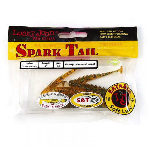 Виброхвосты съедоб. искусст. LJ Pro Series Spark Tail 2 PA19 10у
