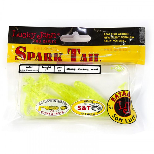 Виброхвосты съедоб. искусст. LJ Pro Series Spark Tail 2,0in (05,00)/071 10шт.