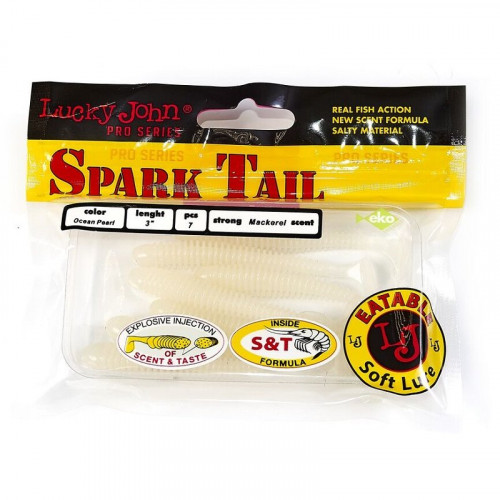 Виброхвосты съедоб. искусст. LJ Pro Series Spark Tail 3  033 7у