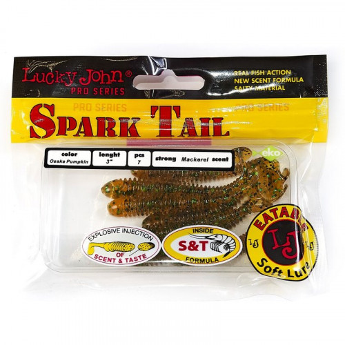 Виброхвосты съедоб. искусст. LJ Pro Series Spark Tail 3 (7,60см) PA19 7у