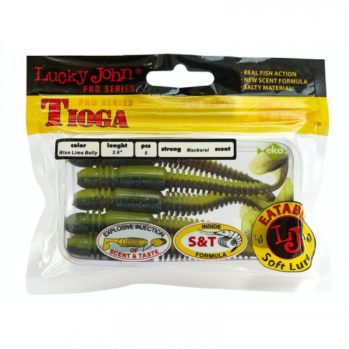 Виброхвосты съедоб. искусст. LJ Pro Series TIOGA 3.9 (10.00)/T53 5у