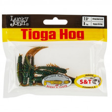 Виброхвосты съедоб. искусст. LJ Pro Series TIOGA HOG 2.5in (06.35)/085 9шт.