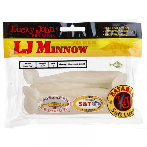 Виброхвосты съедобные  LJ Pro Series MINNOW 4,4 033 5шт.