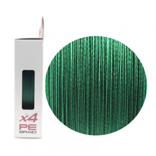 Шнур RUZZA X4 150м Moss Green 0,06мм 2,7кг/6lb