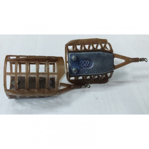 Кормушка KM с грунтоз Пластик 70g