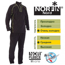 Термобельё микрофлисовое NORFIN NORD 3027003-L