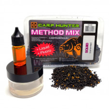 Method mix Pellets + Fluoro + Liquid Squid (Кальмар) CARPHUNTER