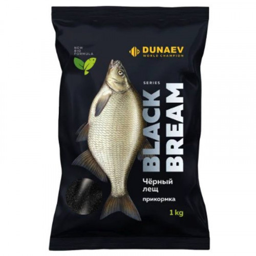 Прикормка Dunaev Black series 1кг BREAM(ЛЕЩ)