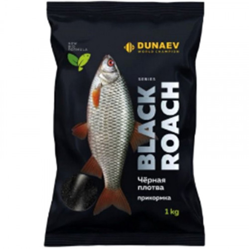 Прикормка Dunaev Black series 1кг ROACH(ПЛОТВА)
