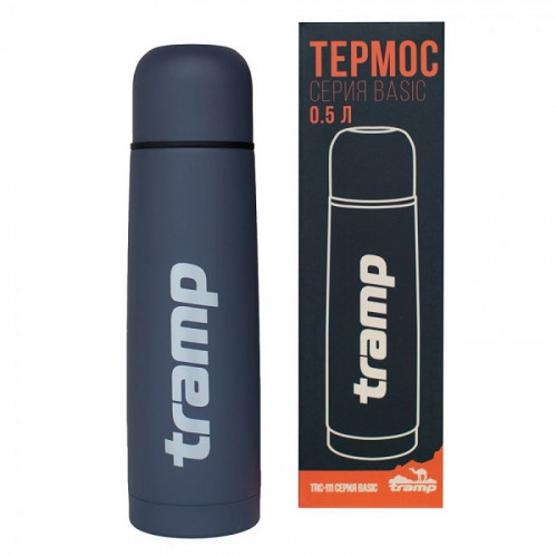 Термос Tramp Basic серый 0,5л