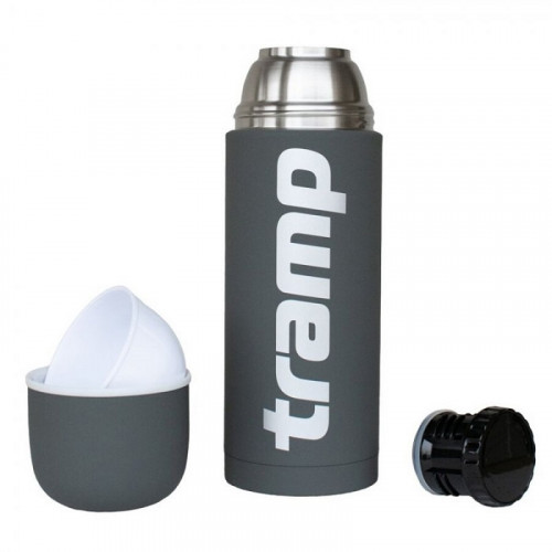 Термос Tramp Soft Touch 0,75 л серый TRC-108-grey