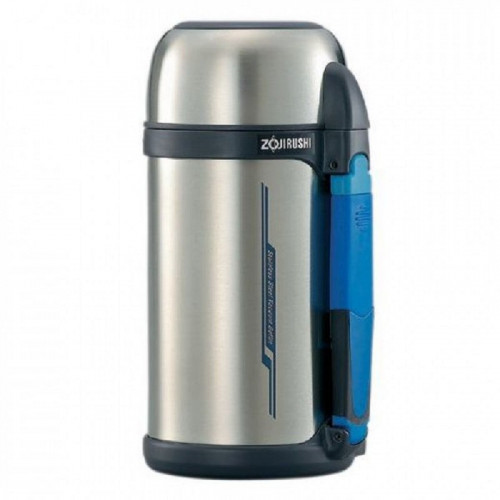 Термос ZOJIRUSHI SF-CС13ХA 1.3 л складная ручка+ремешок ц:стальной