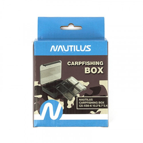 Коробка Nautilus Carpfishing Box CS-XS6-6 10,2*8,7*2,4