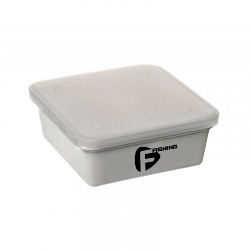 Коробка для наживки+сито+крышка 13,5х13,5х5,5см Grey Box+Cover+Riddle