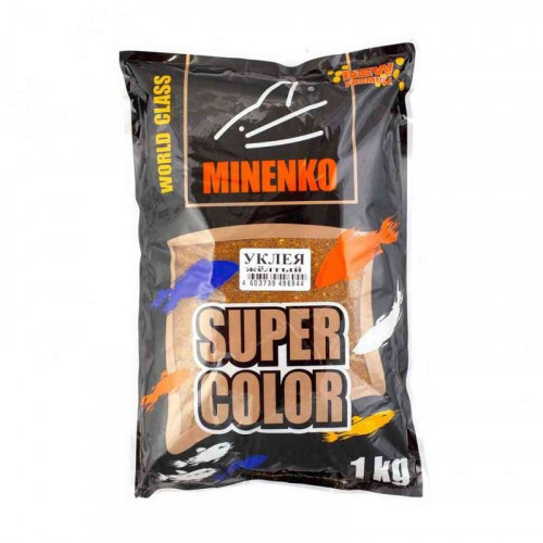 Прикормка MINENKO Super Color Уклея Жёлтый, 133