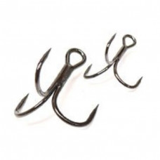 Тройной крючок OWNER 8шт Black Chrome STBL-36BC barbless 11634BC-14