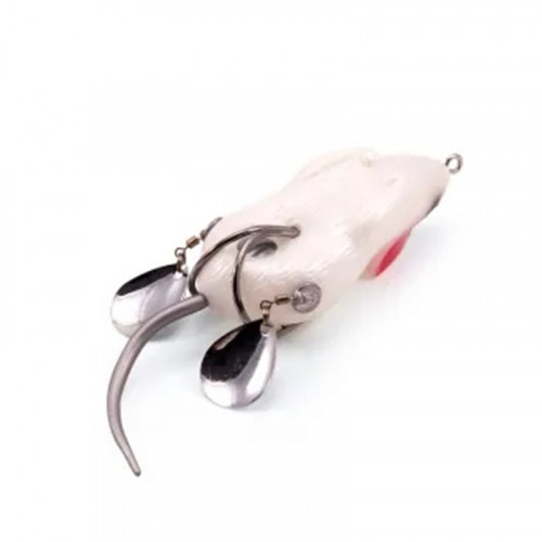 Мышь-незацепляйка Namazu MOUSE с лепестками, 76 мм, 26 г, цвет 16, крючок-двойник YR Hooks (BN) #2/0