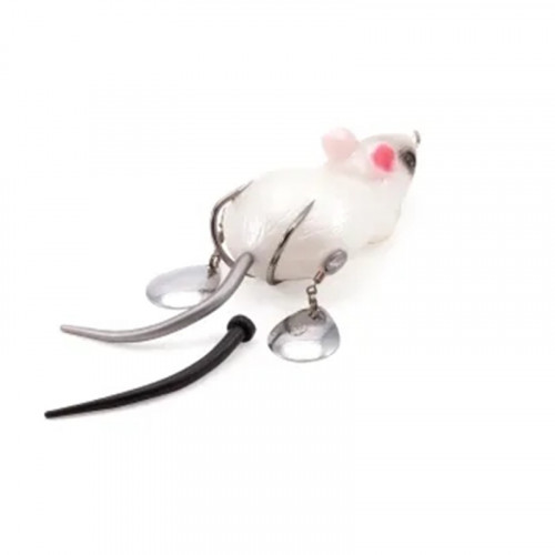 Мышь-незацепляйка Namazu MOUSE с лепестками, 76 мм, 26 г, цвет 16, крючок-двойник YR Hooks (BN) #2/0