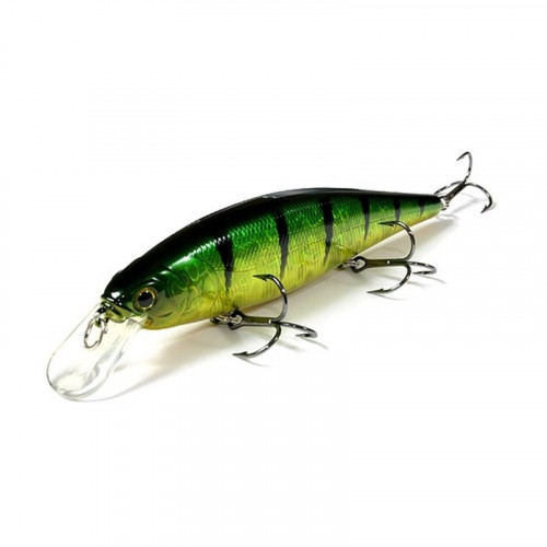 Воблер Lucky Craft Pointer 128 SP-280 Aurora Green Pearch, 128мм, 28г, суспендер, 1,2-1,5м