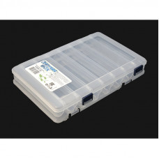 Коробка рыболовная двухсторонняя для воблеров HFBOX-203 12 Slots  27,5x18,7x5cm