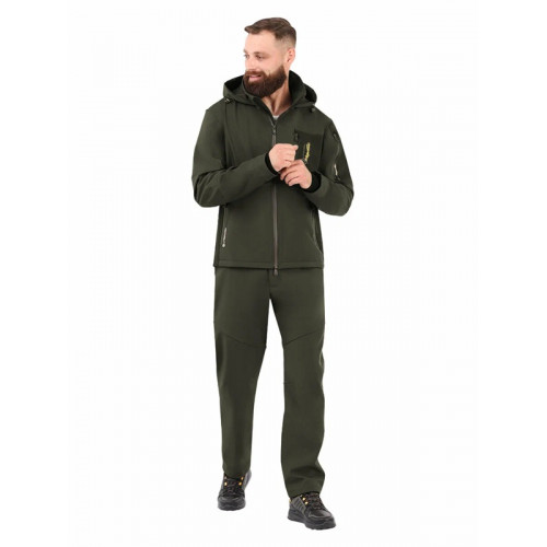 Костюм Aquatic К-05Х soft shell, хаки, р 52-54