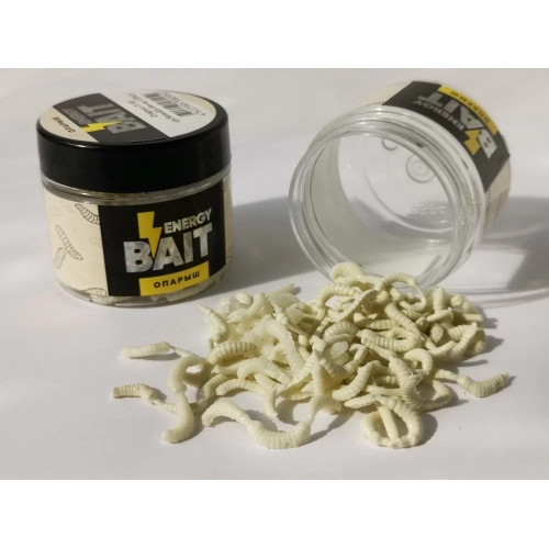 Искусств. насадка ENERGY BAIT ОПАРЫШ (S-M), цв. белый, ароматизир. 120шт