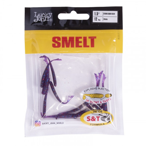 Слаги съедобные искусственные LJ Pro Series SMELT 1,5in (03.80)/S63 12шт.