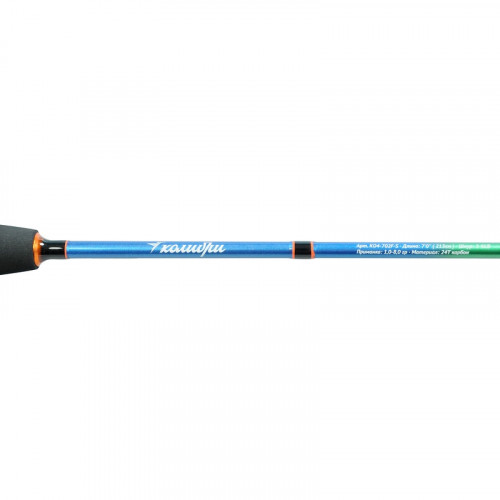 Удилище КОЛИБРИ 2.13м, 1-8г, 98г, 24T carbon, 2-сост., EVA, 9 SiC