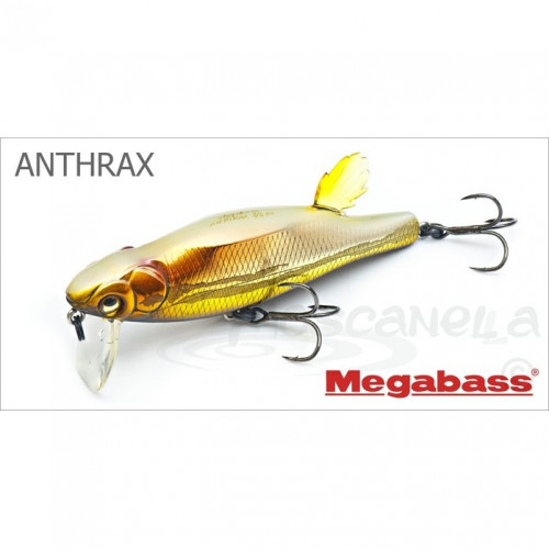 Воблер MEGABASS ANTHRAX (Aka-Tora) 83 мм 10,5 г 0,0-0,3 м