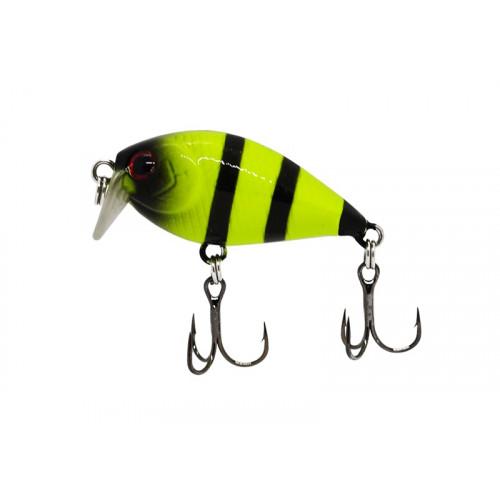 Воблер Mottomo Chubber SSR 35F 3,5g Chartreuse Black