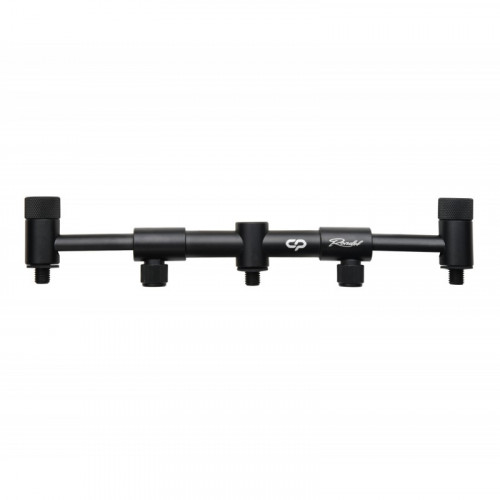 CARP PRO Буз-бар Rondel на 2 удилища алюминий black 7-10" 18-25см