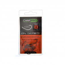 Крючки Carp Pro Black Nickel Curved Shank №8