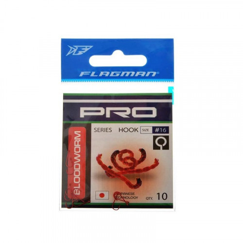 Крючки Flagman Bloodworm Pro №16