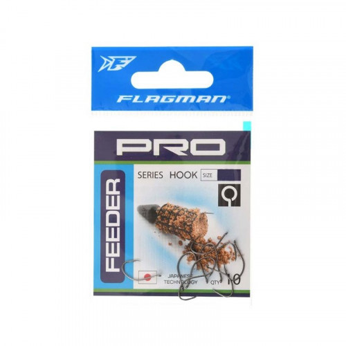 Крючки Flagman Feeder Pro №14 10шт
