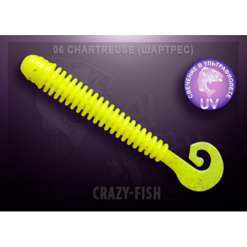 Приманка Crazy Fish ACTIVE SLUG 2-7.1-6-1