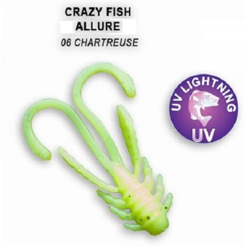 Приманка Crazy Fish Allure 1.6  23-40-6-6 кальмар 8y