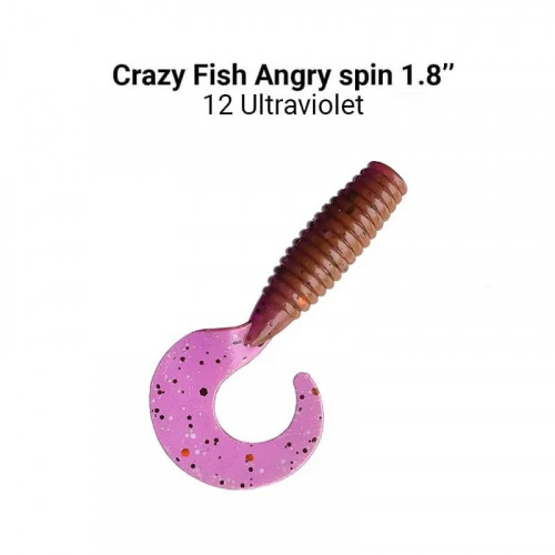Приманка Crazy Fish ANGRY SPIN 1,8 79-45-12-6 10y