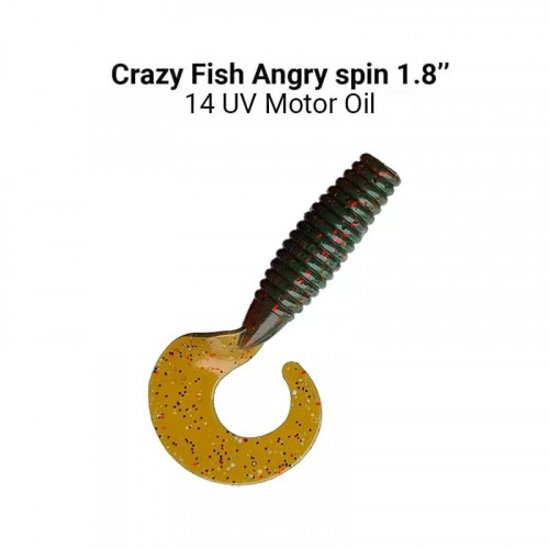 Приманка Crazy Fish ANGRY SPIN 1,8 79-45-14-6 10y