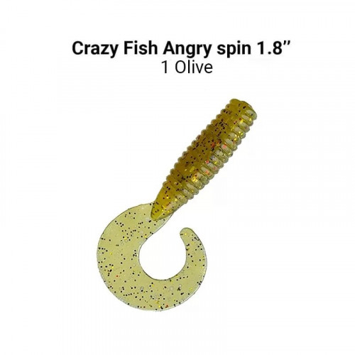 Приманка Crazy Fish ANGRY SPIN 1,8 79-45-1-6 10y