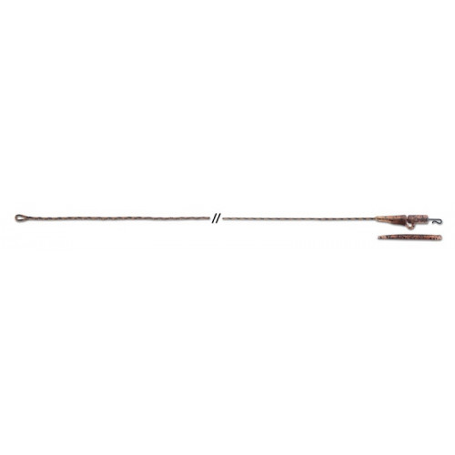 Поводки карп. из ледкора Anakonda QC Jungle Brown быстросъёмн. 40lb 80см 3шт.