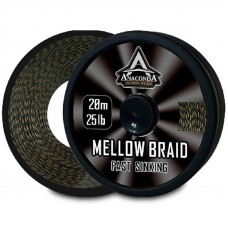 Шок-лидер плетёный Anakonda FAST SINKING MELLOW BRAID 25lb 20м