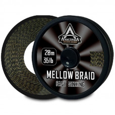 Шок-лидер плетёный Anakonda FAST SINKING MELLOW BRAID 35lb 20м
