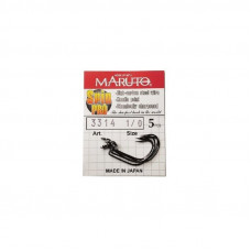 Крючки Maruto 3314 BN № 1/0 Spin pro (5 шт.) офсетный