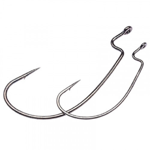 Крючки Owner J-Light Worm Hook 5109 (B-94) №1 Black chrome