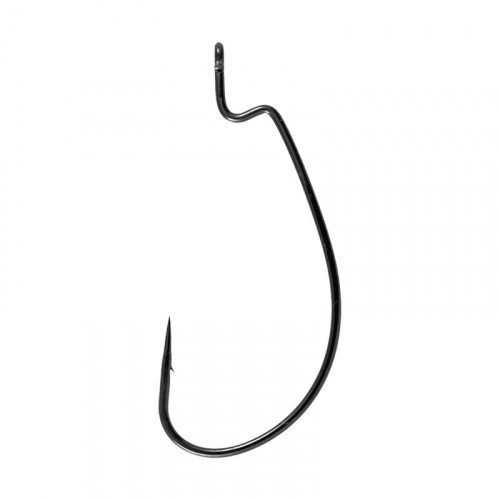 Крючки Owner J-Light Worm Hook 5109 (B-94) №6 Black chrome
