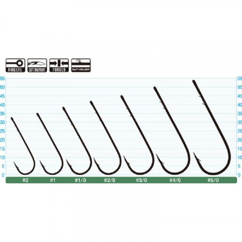 Крючки Owner Straight Shank Worm 5100 1_0