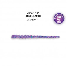 Приманка Crazy Fish Cruel leech 2.2 8-55-27-6 кальмар 8y